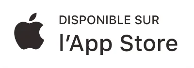 Disponible sur l'App Store