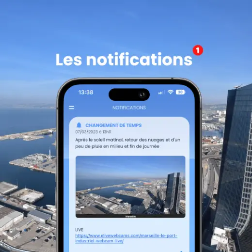 L'historique des notifications dans l'application